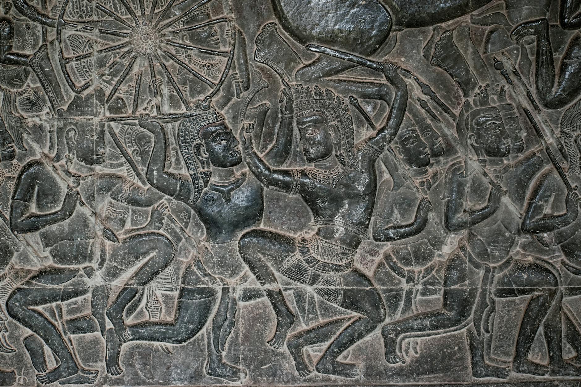 Angkor Wat architecture detail