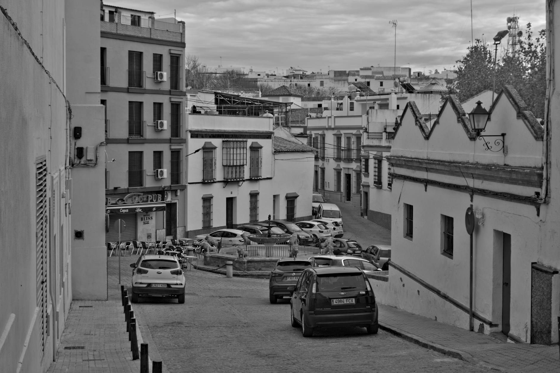 Seville neighborhood street