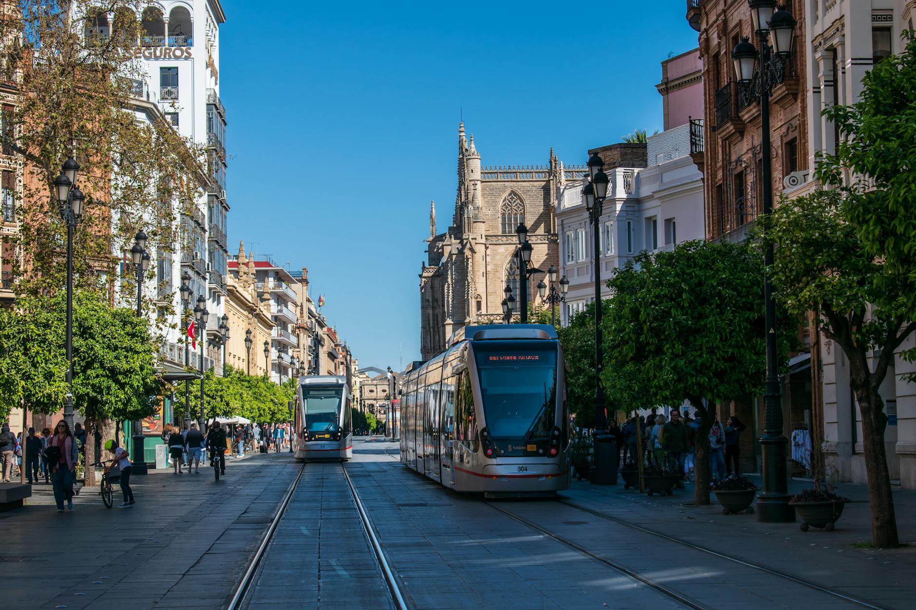 Seville public transport