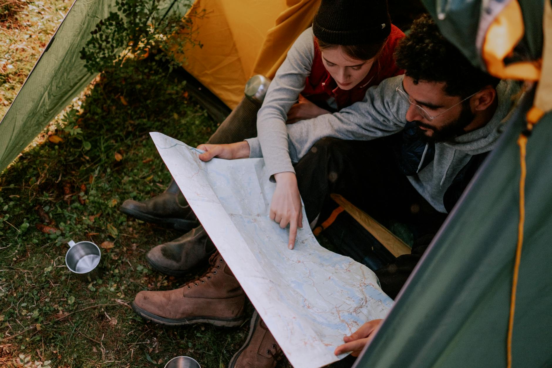 scenic camping planning
